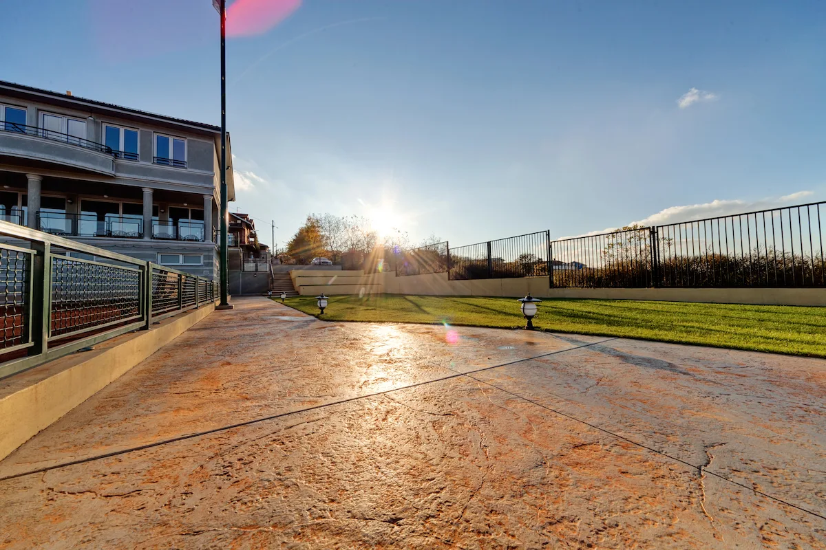 A concrete slab suited to Smithfield's mix of residential and industrial sites